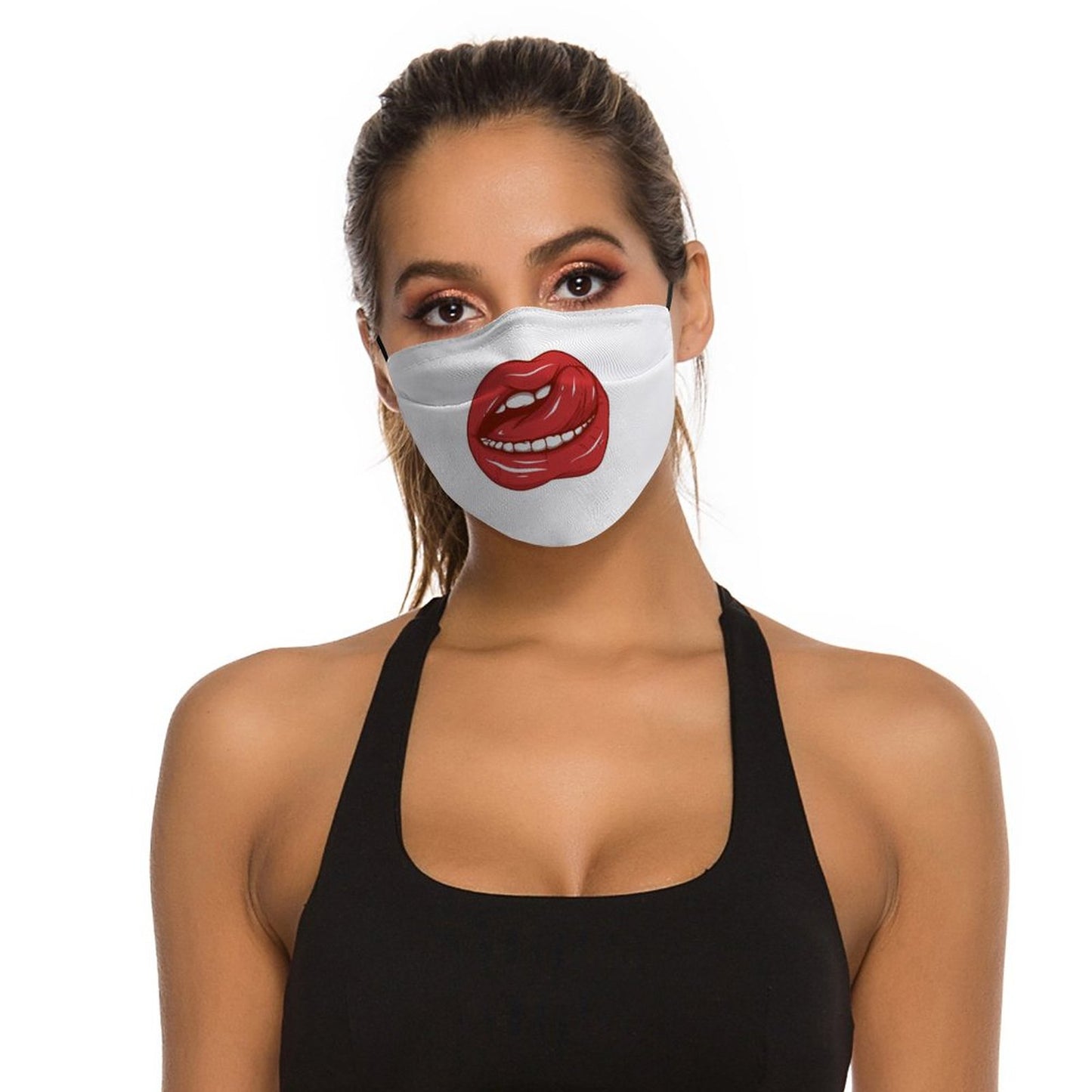 Online Custom Face Mask with Pocket Mouth Mask Red