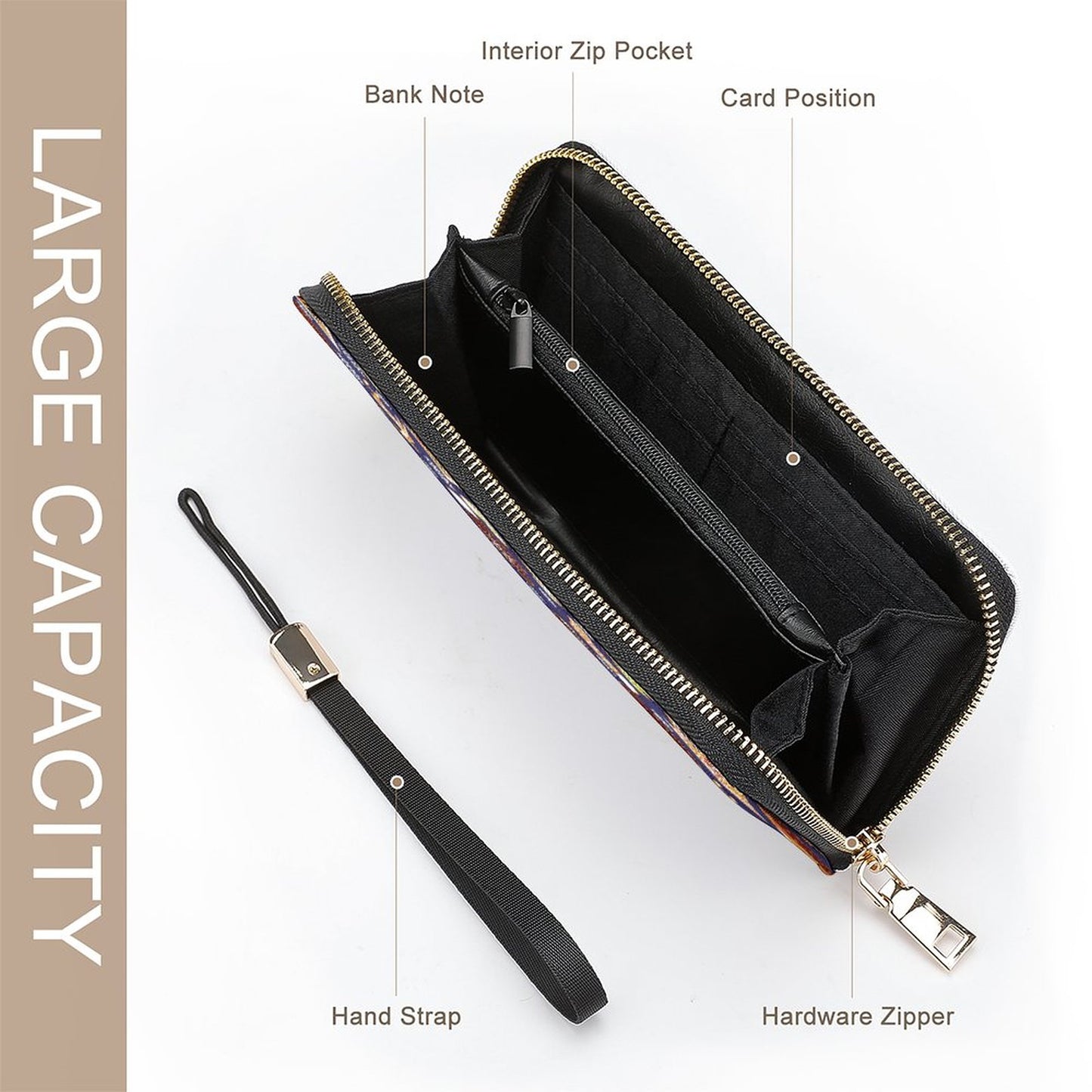 Online DIY Long Wallet Handbag 20*10.5cm