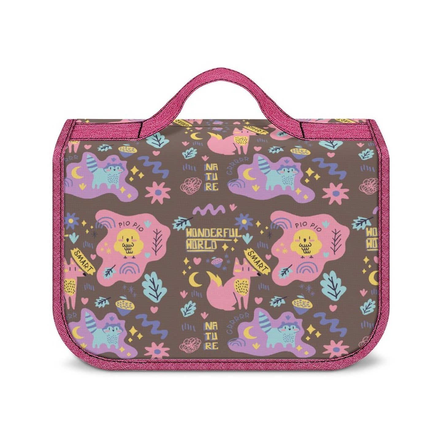 Online Customize Toiletry Bags Cosmetic Bag Autumn Cartoon