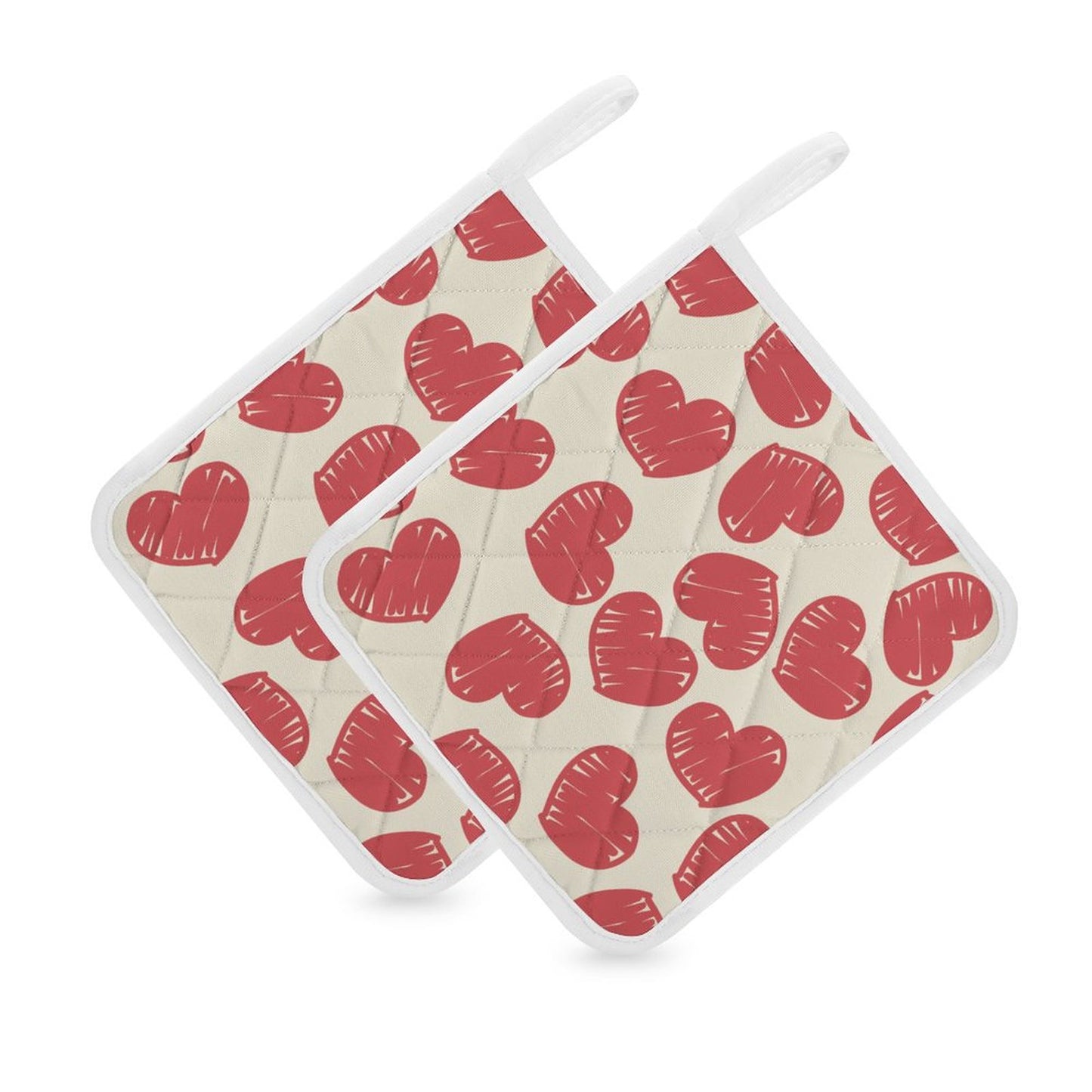 Online Customize Pot Holders Sets Love Doodle One Size