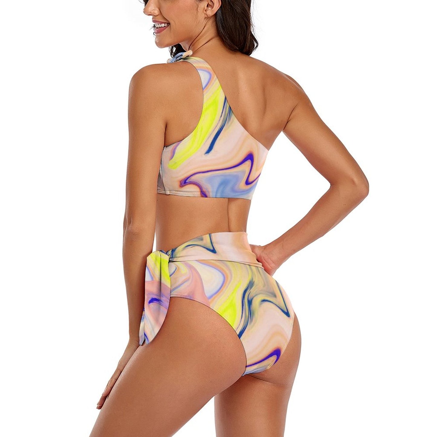 Online DIY Swimwear for Women Bikini Watercolour
