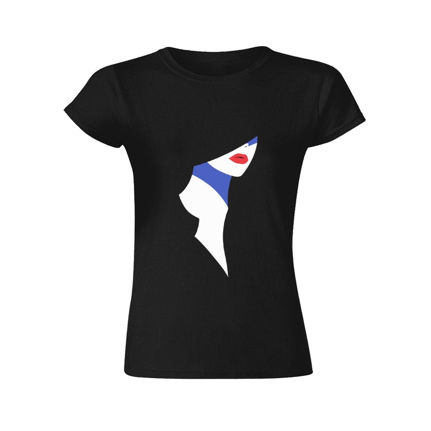Online Custom T-shirt for Women Gildan T-shirt Women Girls Face