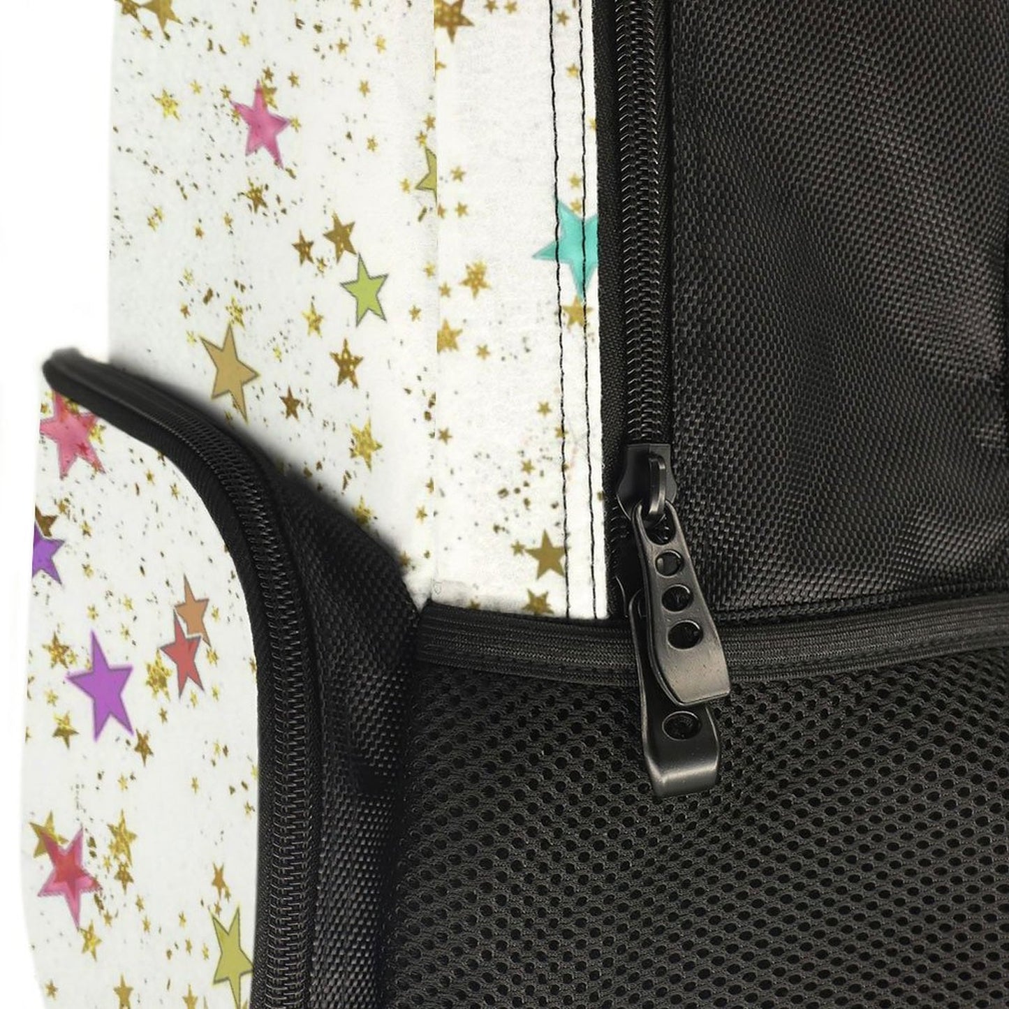 Online Customize 16 Inch Shoulder Backpack Colorful Stars 40x28x16cm