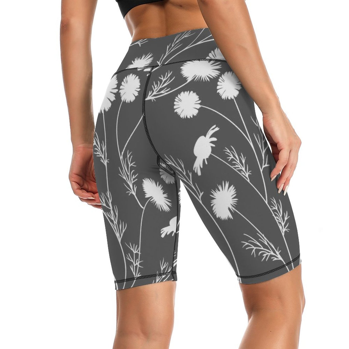 Online Customize Sportswear for Women Yoga Pants Flowers