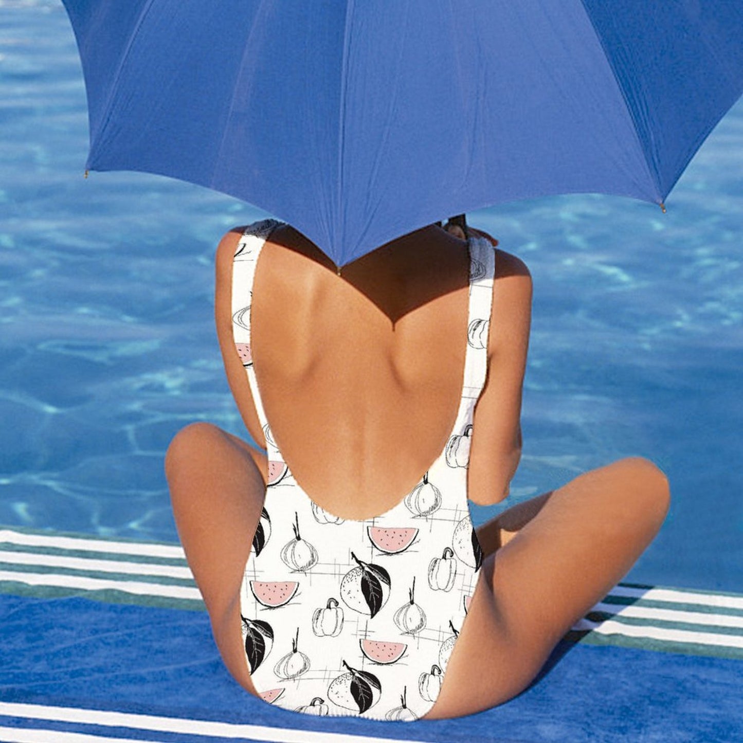 Online Custom Swimwear for Women Adult Swimsuit Watermelon