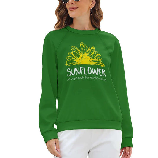 Online Customize Hoodie for Women Raglan Round Neck Sweater 20 Sunshine