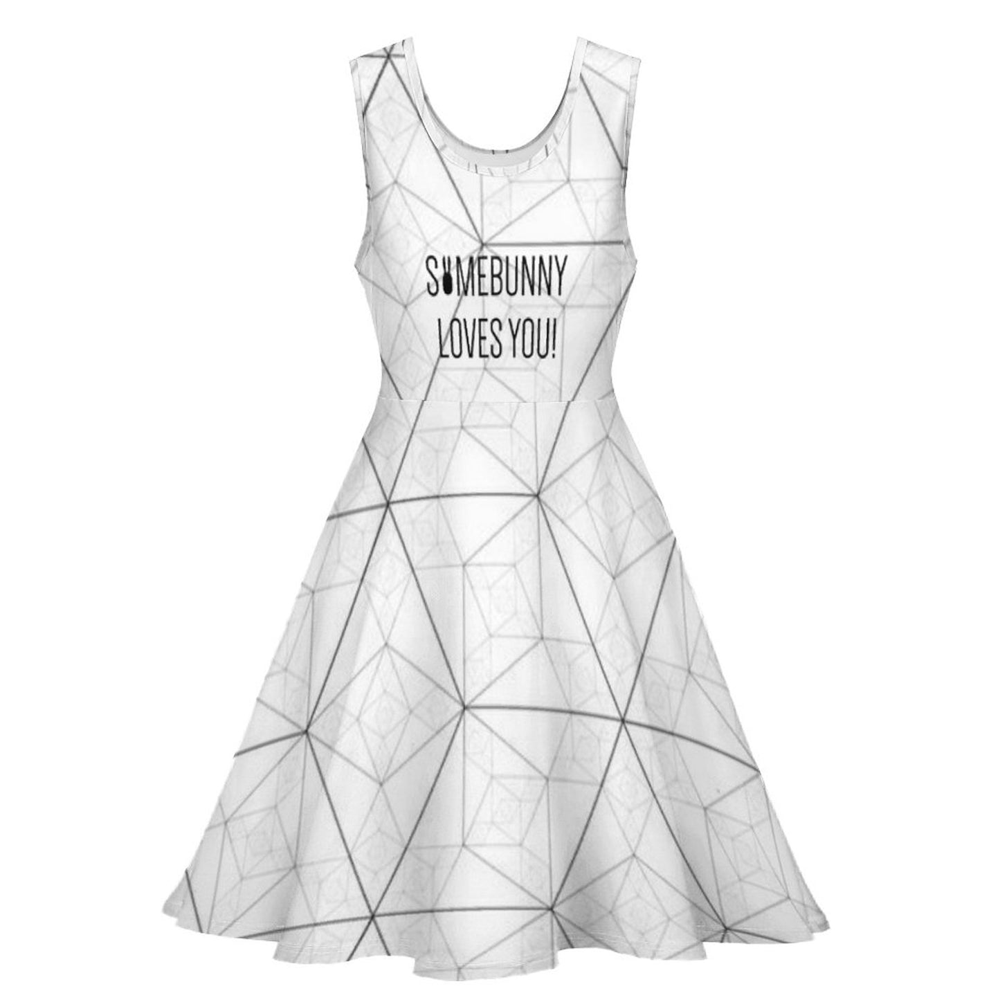 Online Customize Dress for Women Round Neck Dress