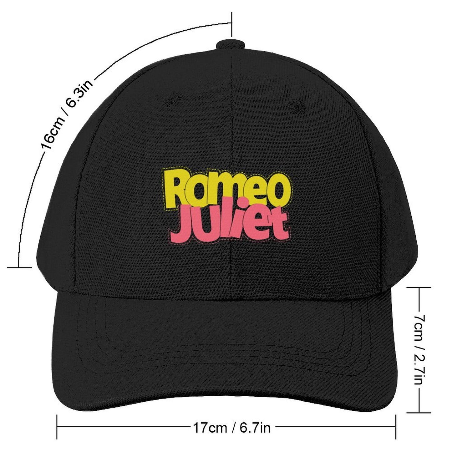 Online Customize Baseball Cap Romeo Juliet love