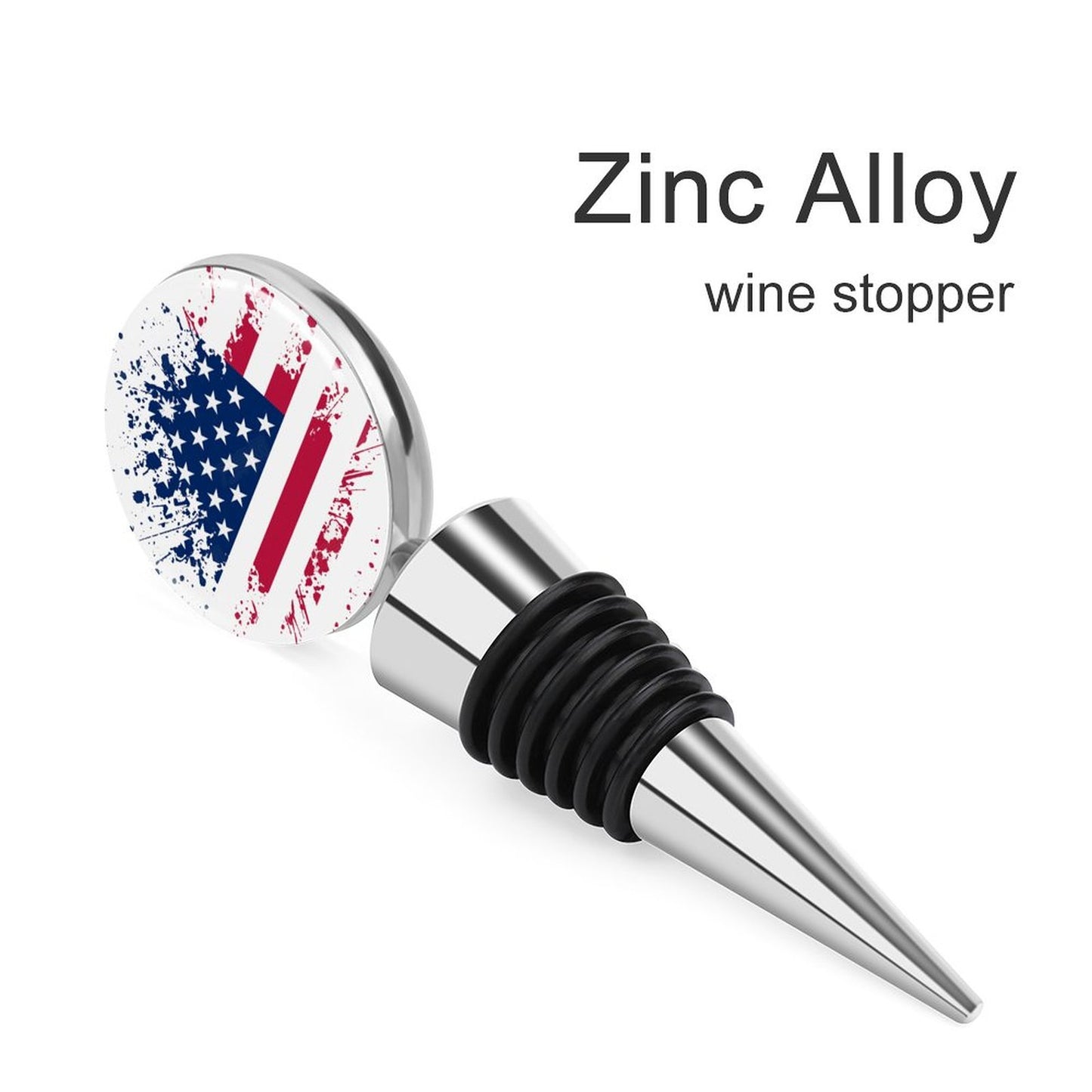 Online Custom Wine Bottle Stoppers Zinc Alloy