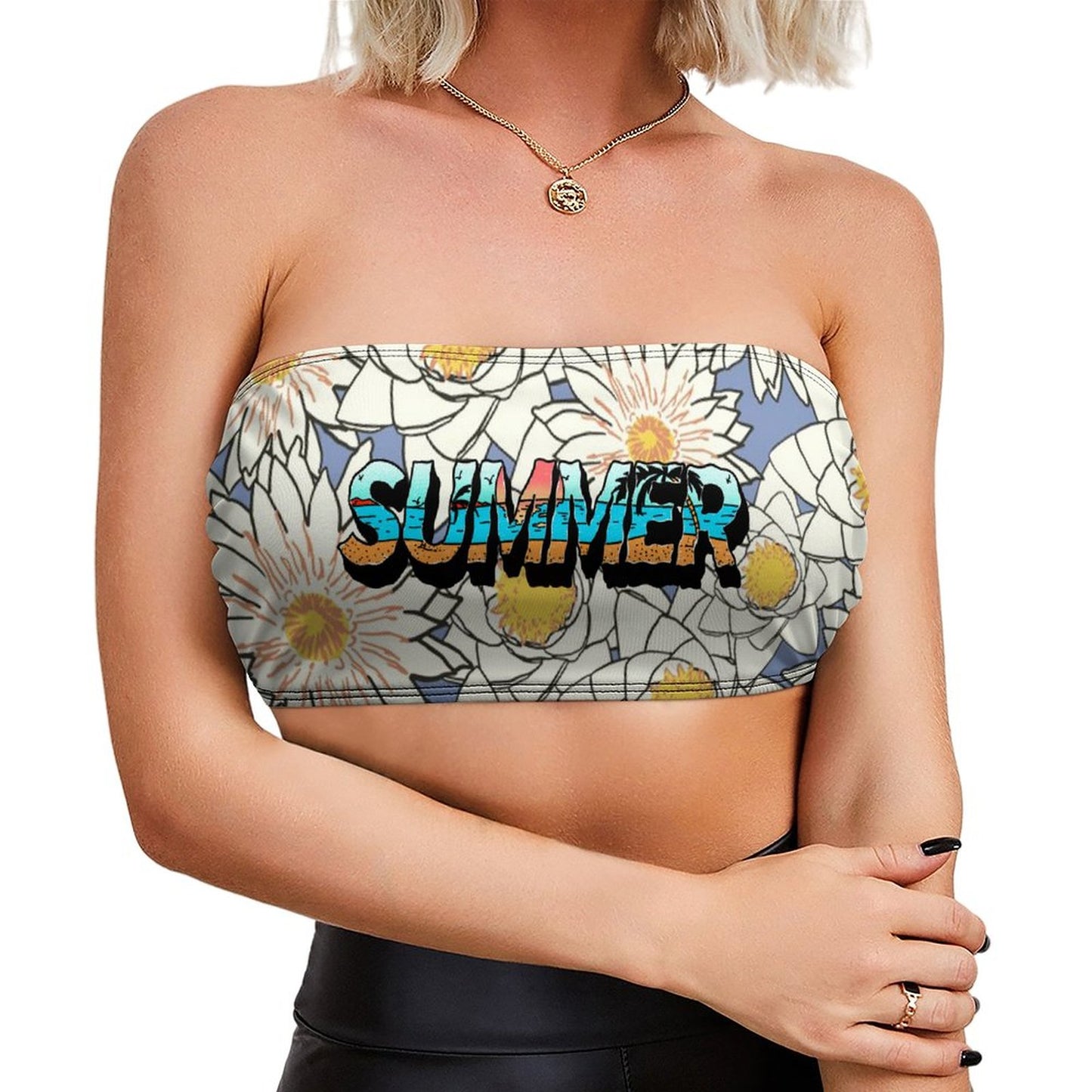 Online Custom Bra Panties Wear for Women Wrap Chest Summer