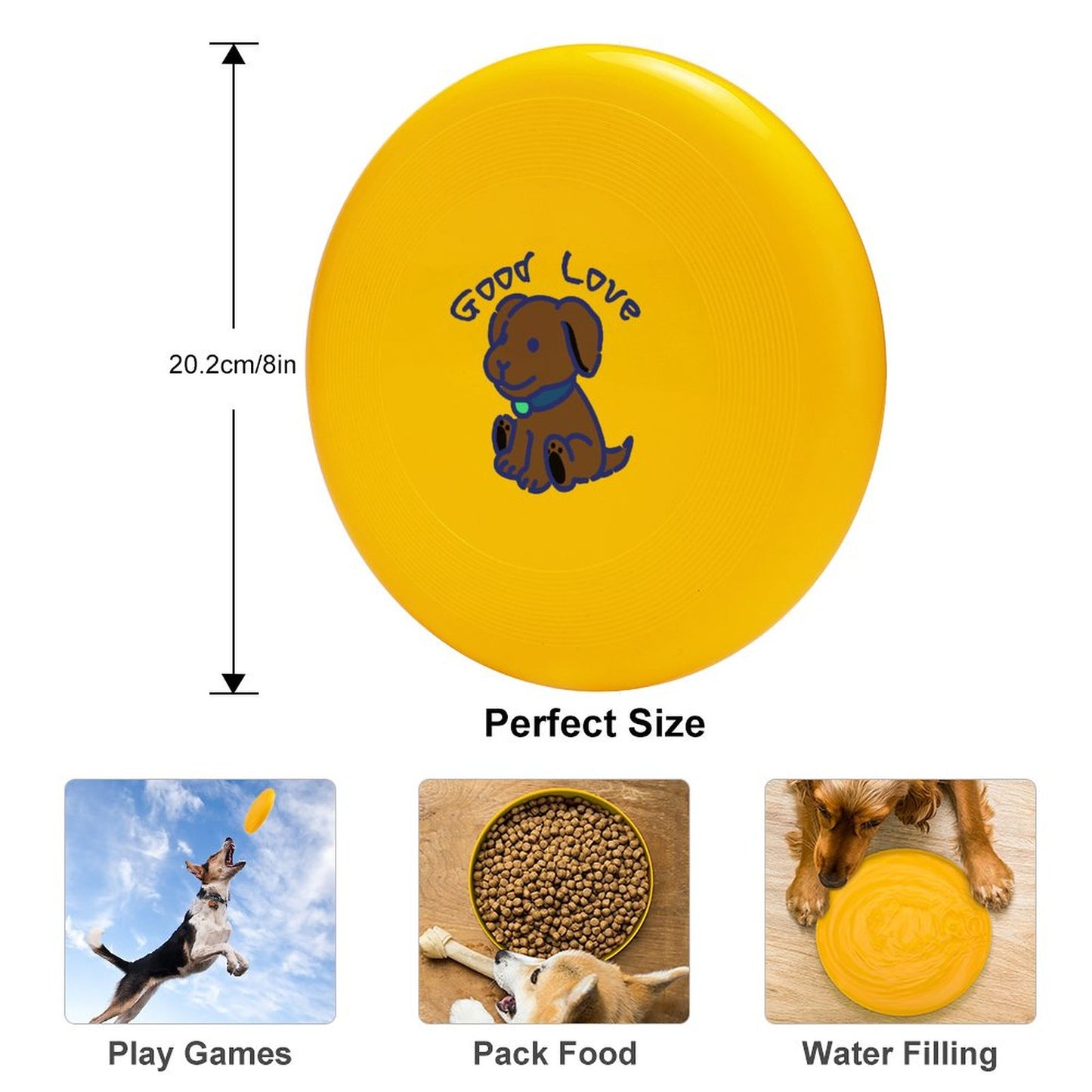 Online Customize Dog Flying Discs Cartoon Dog