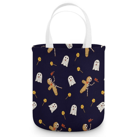 Online DIY Sugar Fruit Basket Halloween Candy Basket Tote Bag