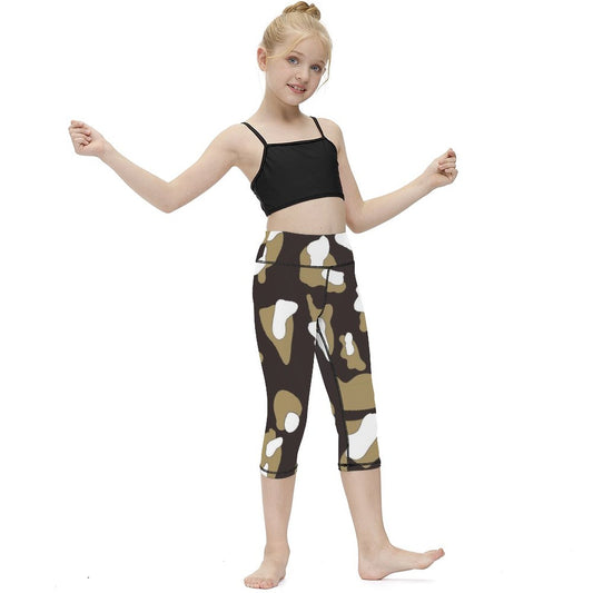Online DIY Children's Yoga Pants Animal Prints
