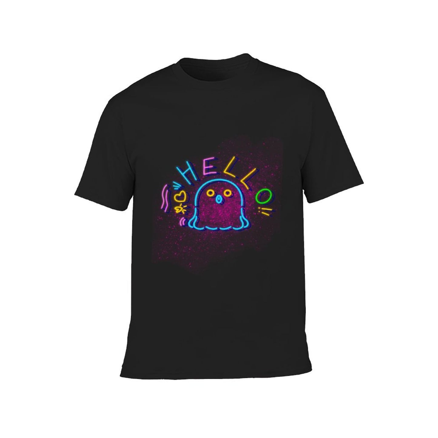 Online Customize Children's T-Shirts Octopus Hello Neon