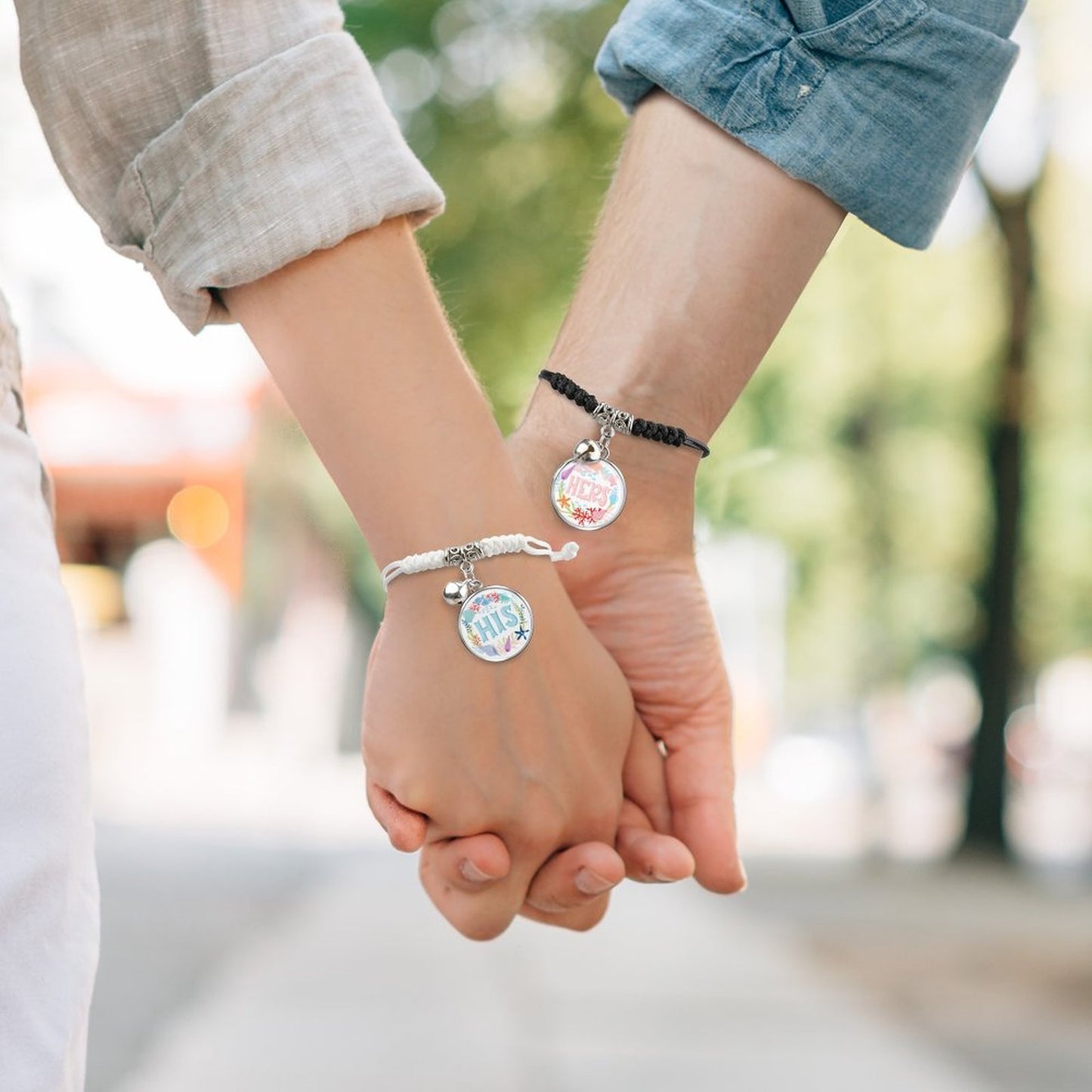 Online DIY Bell Bracelets for Couples