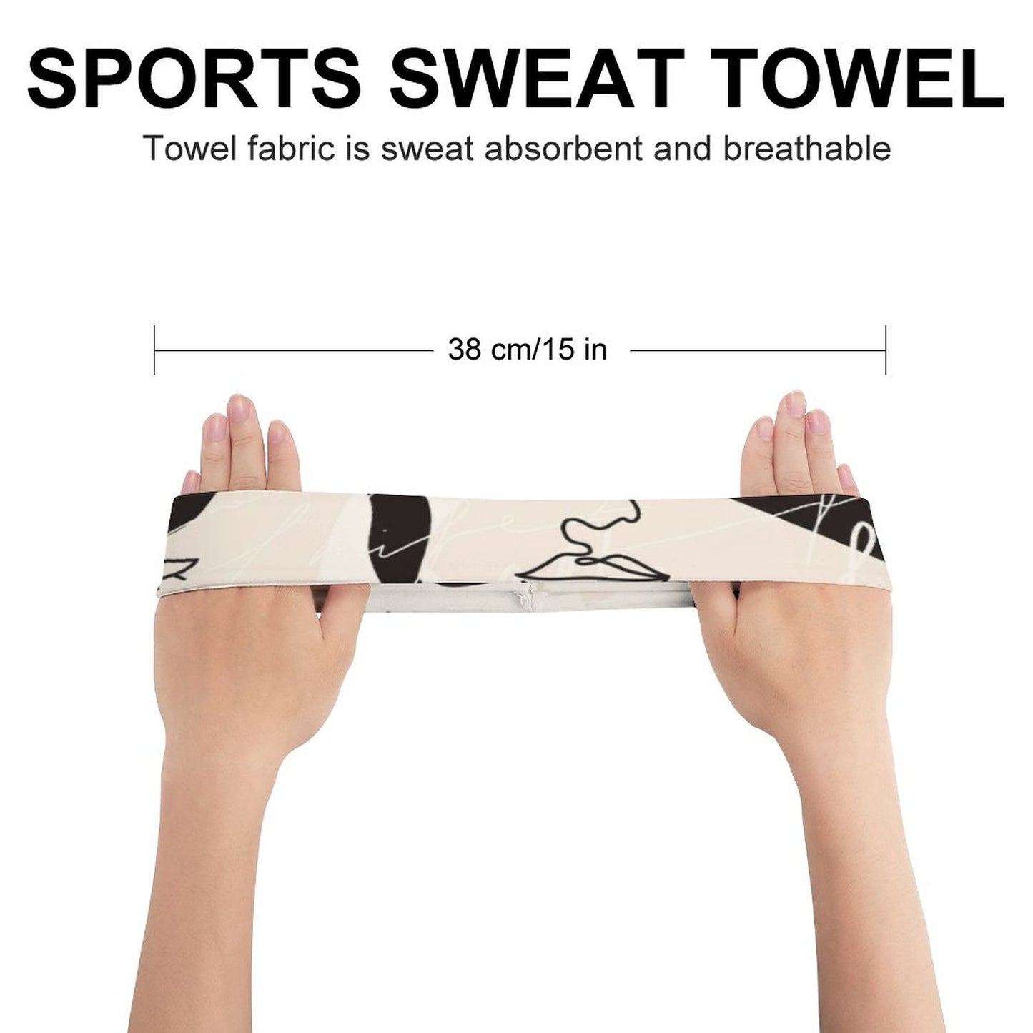 Online Customize Sports Sweatband Line