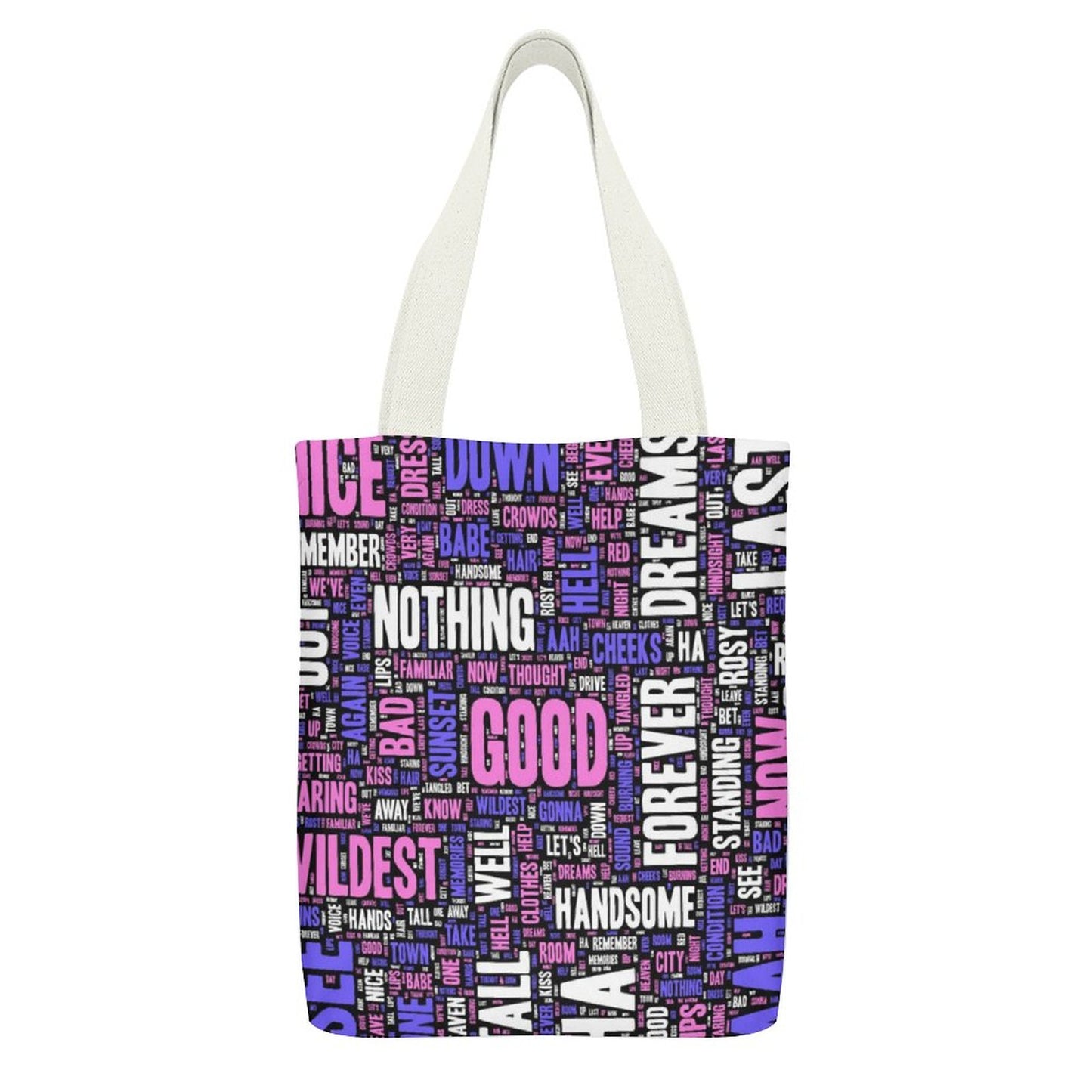 Online Customize Canvas Tote Bag 32×38cm With Pockets Inside