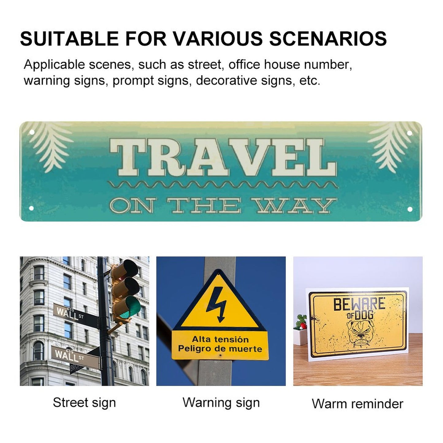 Online Custom Signage Travel Seaside Summer