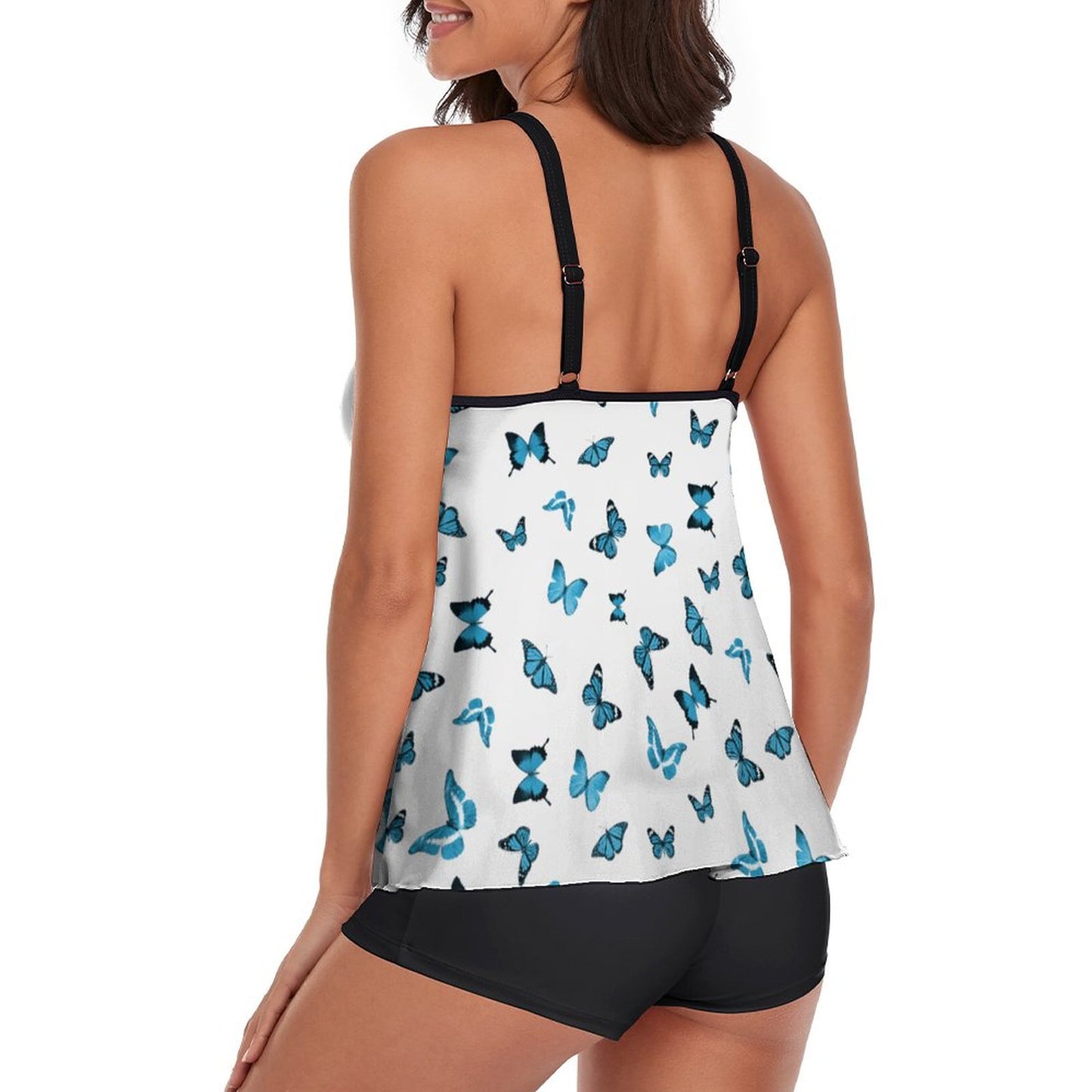 Online Customize Swimwear for Women Swimsuit Suit Butterfly