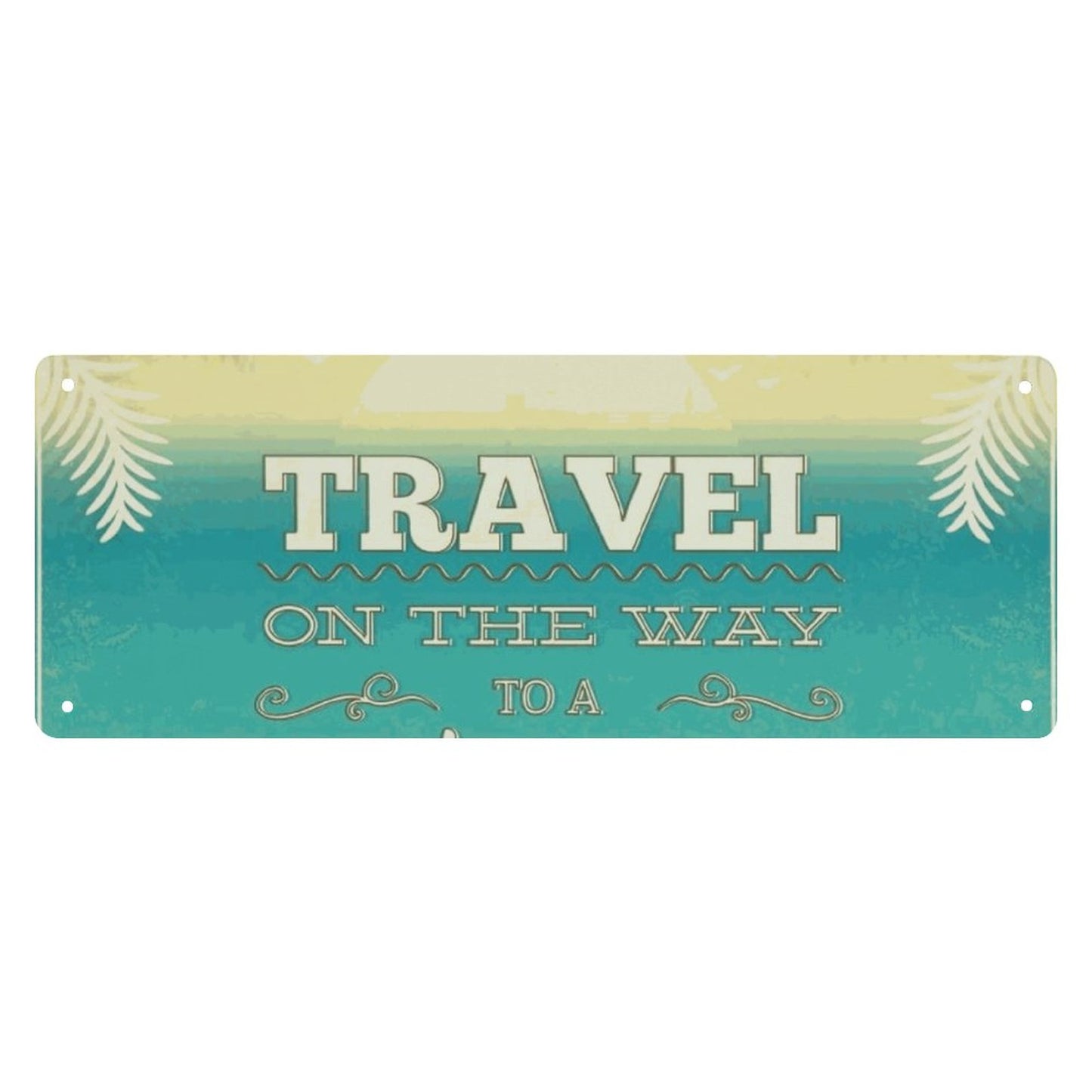 Online Custom Signage Travel Seaside Summer