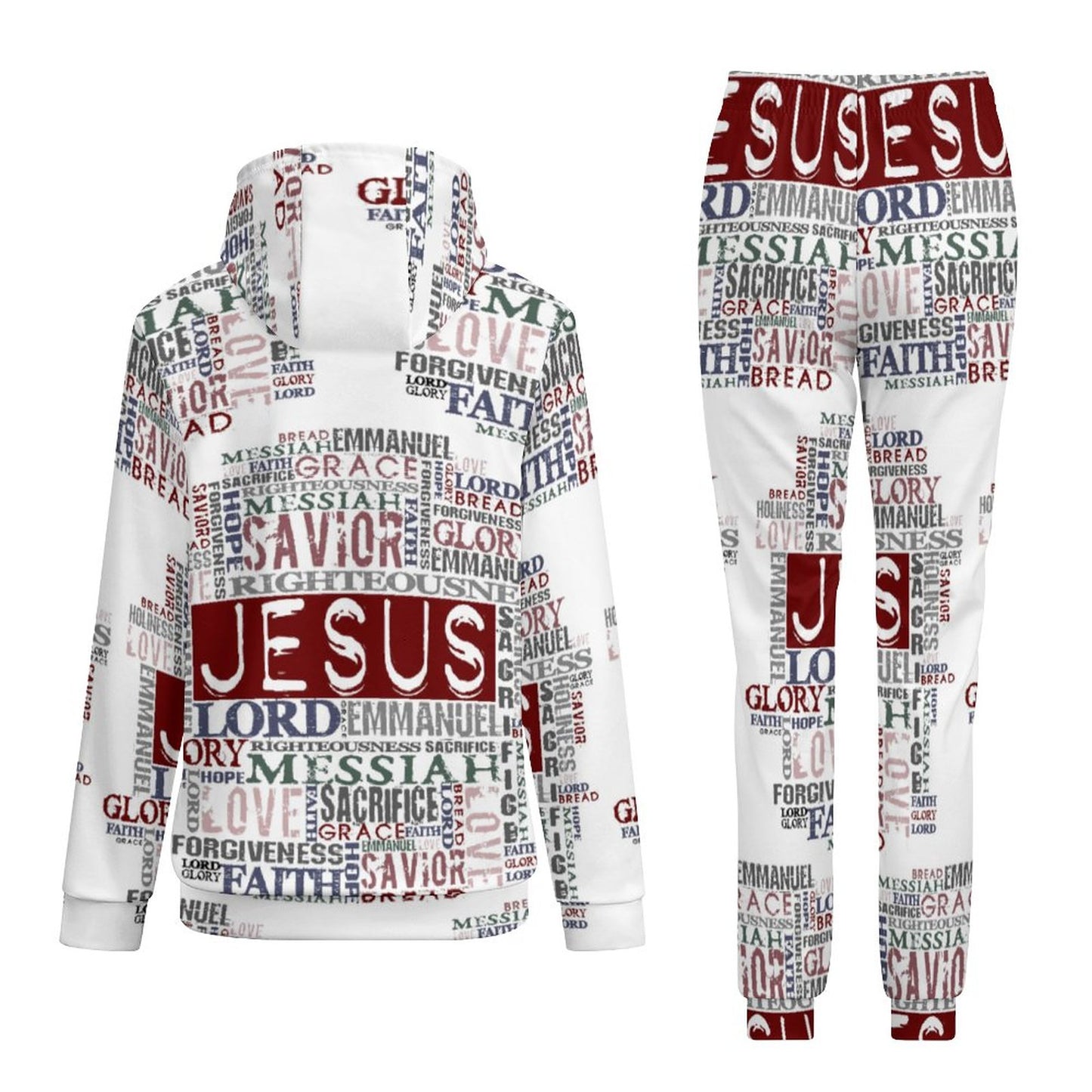 Online Custom Suit for Women Sweater Suit Jesus
