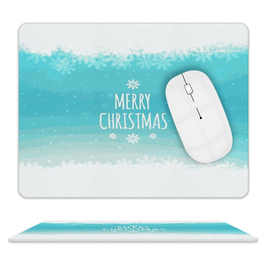 Online DIY Leather Mouse Pad Blue One Size